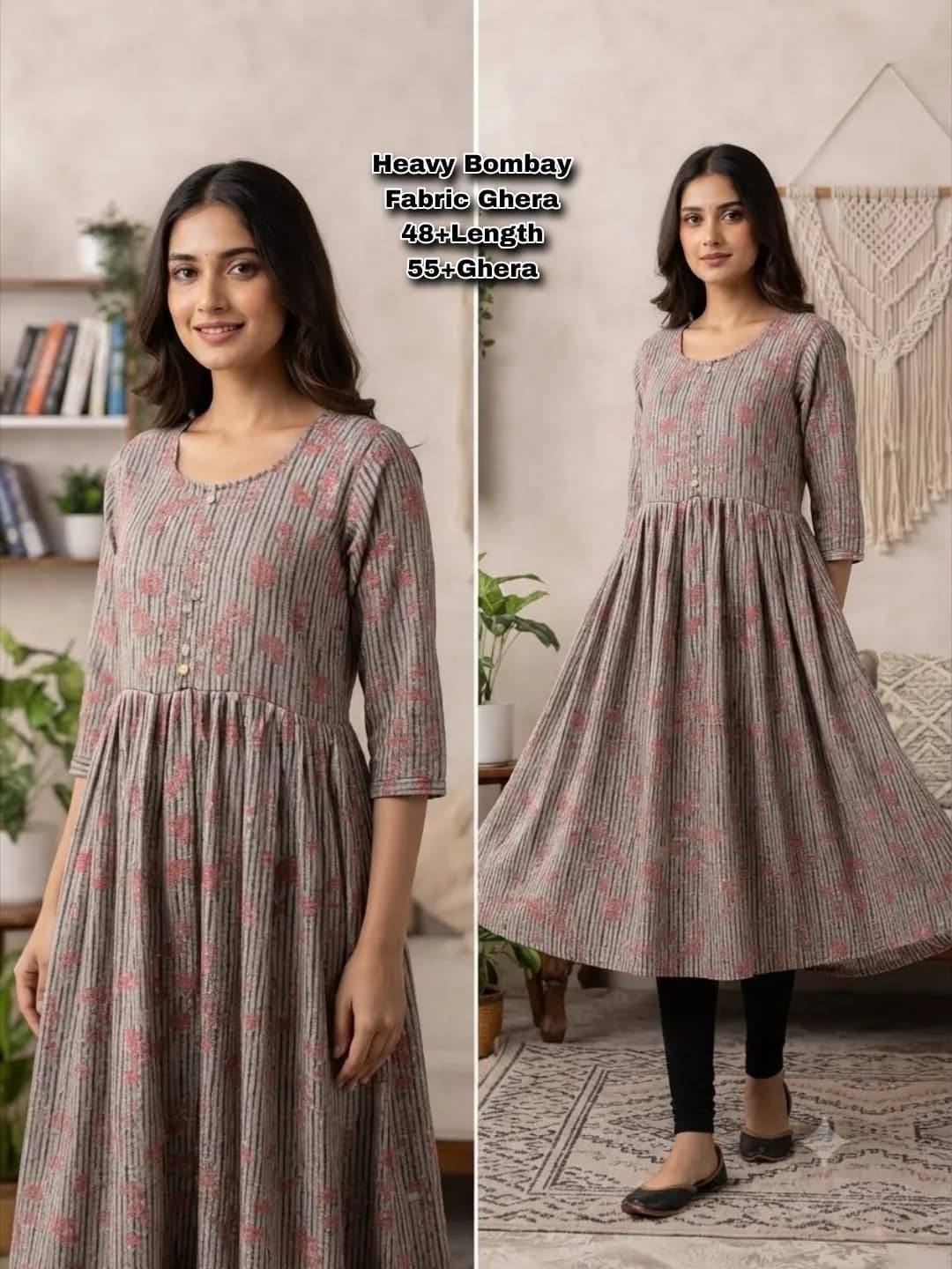Heavy Bombay Fabric Ghera | Size 3Xl 4Xl