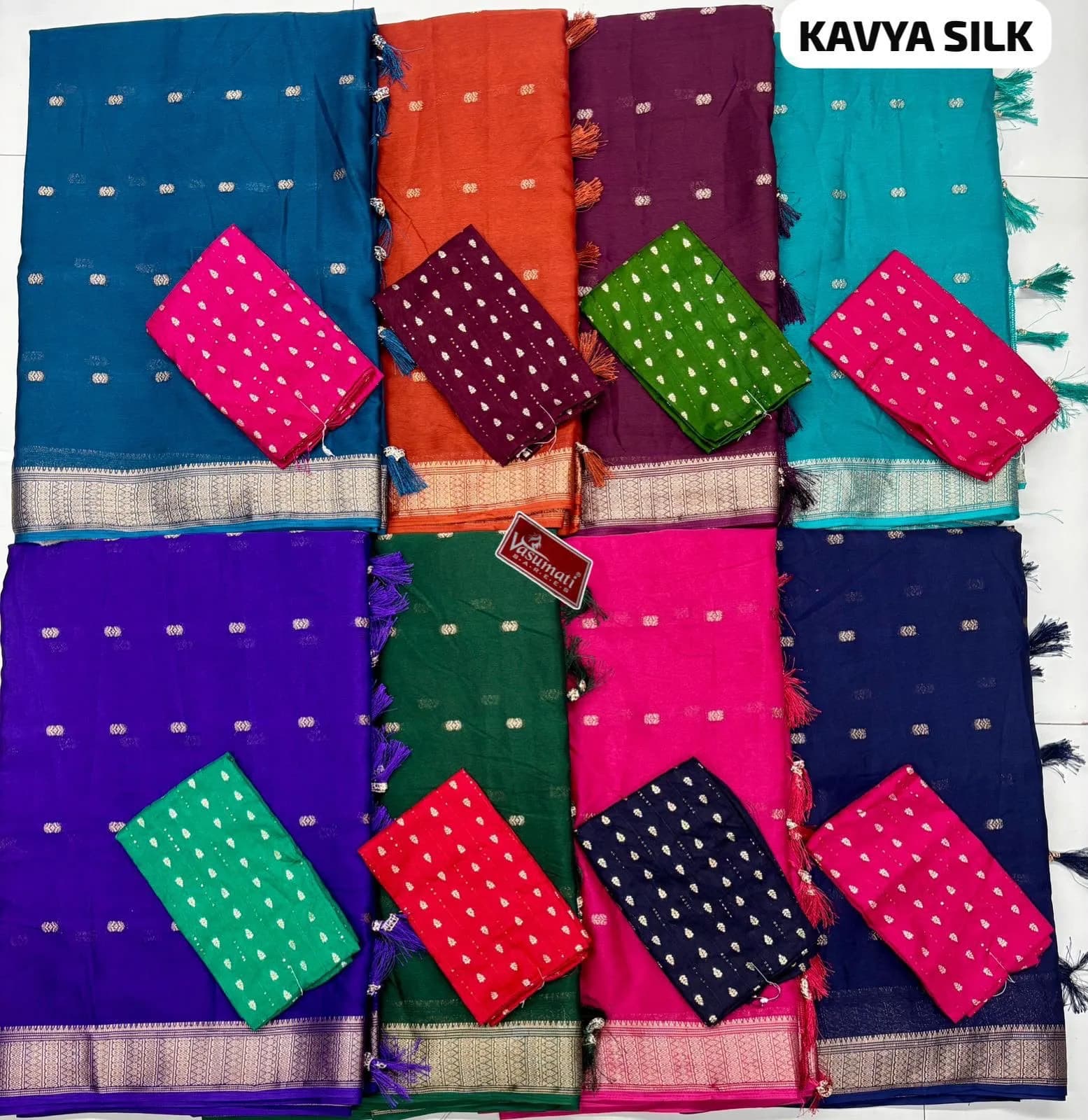 KAVYA SILK CREP FABRICS